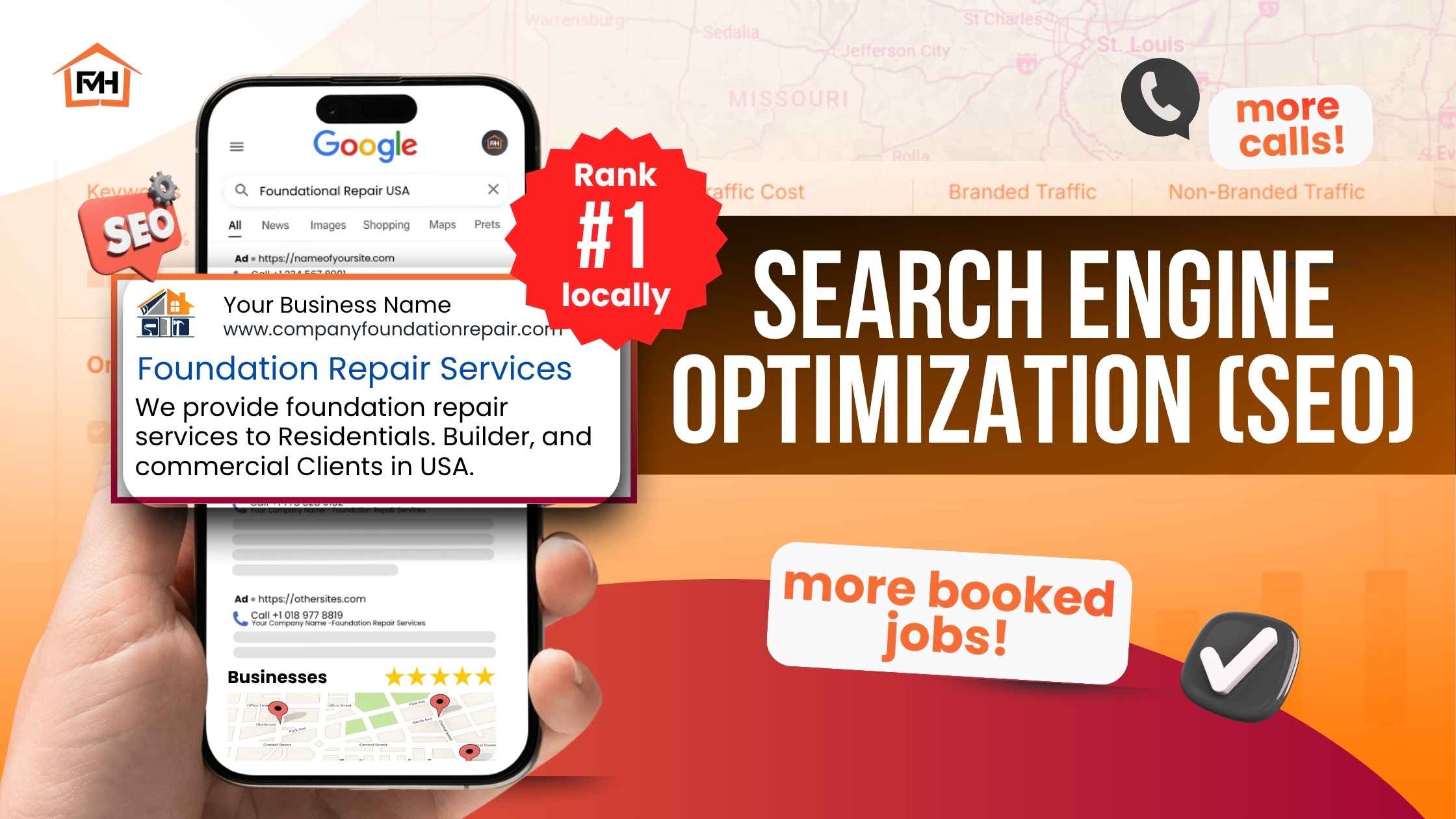 SEO for Foundation Repair Company SEO for Foundation Repair Company